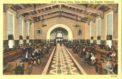 Waiting Room Union Station Postcard