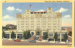 Hotel San Carlos Monterey, CA Postcard Postcard