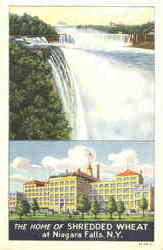 The Home Of Shredded Wheat Postcard