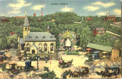 Shrine Church - "Roadside America" Postcard