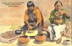 Pueblo Indians Of San Ildefonso Postcard