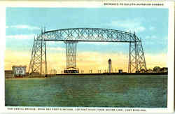 Entrance To Duluth-Superior Harbor Minnesota Postcard Postcard