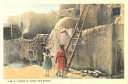 Pueblo Of Acoma New Mexico Postcard