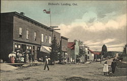 Main Street Richard's Landing, ON Canada Ontario Postcard Postcard Postcard