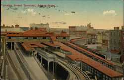 Dudley Street Terminal Boston, MA Postcard Postcard Postcard