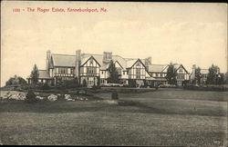 The Roger Estate, Kennebunkport, Me. Maine Postcard Postcard Postcard