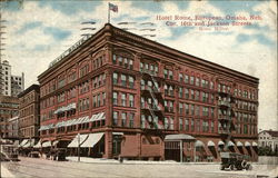 Hotel Rome, European, Corner of 16th and Jackson Streets Postcard