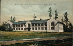 Machinery Hall, Alaska-Yukon-Pacific Exposition Postcard