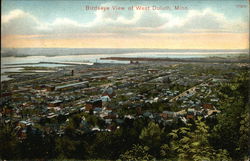 Birdseye View Postcard