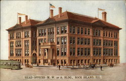 Head Offices-M. W. of A. Bldg. Postcard