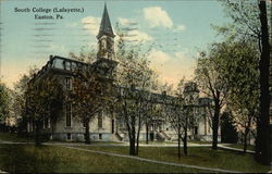 South College (Lafayette) Postcard