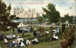 Picnic Grounds, Capital Beach Postcard