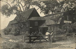 Fairbanks House, Built 1636 Postcard