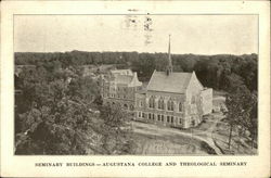 Seminary Buildings--Augustana College and Theological Seminary Postcard