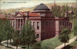 Carnegie Library Duluth, MN Postcard Postcard Postcard