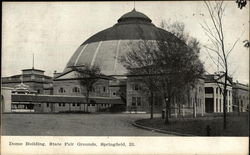 Dome Building, State Fair Grounds Springfield, IL Postcard Postcard Postcard