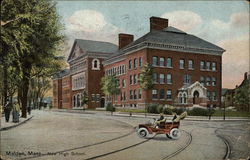 New High School Postcard