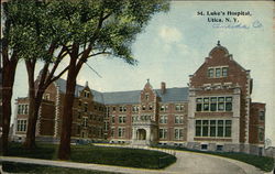 St. Luke's Hospital Utica, NY Postcard Postcard Postcard