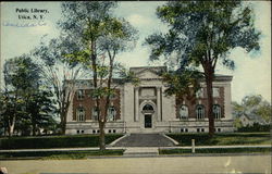 Public Library Postcard