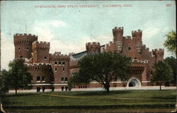 Gymnasium, Ohio State University Postcard