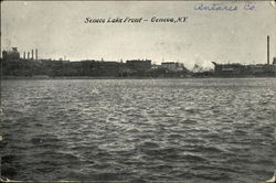 Seneca Lake Front Geneva, NY Postcard Postcard Postcard