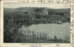 Bird's Eye View of Cooperstown, NY New York Postcard Postcard Postcard