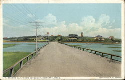 Second Cliff from Causeway Scituate, MA Postcard Postcard Postcard