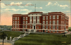 The New Salem High School Postcard