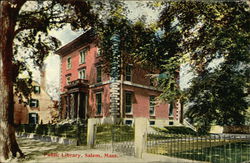 Public Library Postcard