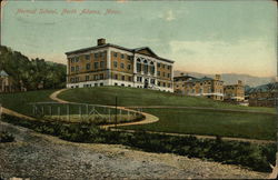 Normal School North Adams, MA Postcard Postcard Postcard