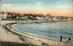 Beach & Cottages, Bass Point Postcard