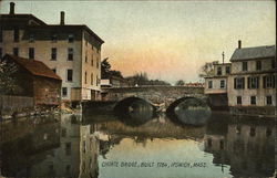 Choate Bridge, Built 1764 Ipswich, MA Postcard Postcard Postcard