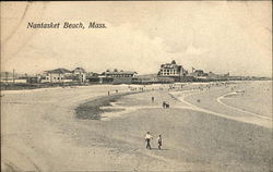 Nantasket Beach Scene Hull, MA Postcard Postcard Postcard