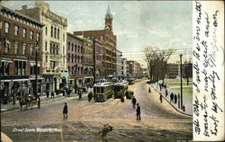 Street Scene Postcard