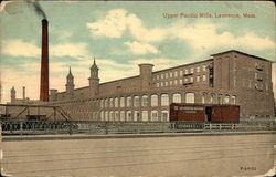 Upper Pacific Mills Lawrence, MA Postcard Postcard Postcard