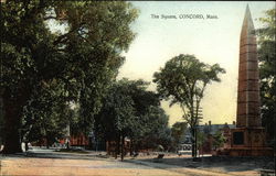 The Town Square Postcard