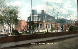 Public Library Postcard