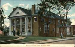 Commercial Club House Brockton, MA Postcard Postcard Postcard