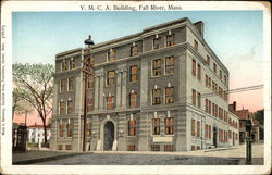 YMCA Building Fall River, MA Postcard Postcard Postcard