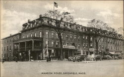 Mansion House Greenfield, MA Postcard Postcard Postcard