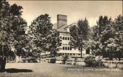 Monatiquot School Postcard