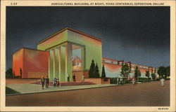 Agricultural Building, Texas Centennial Exposition, Dallas , TX Postcard