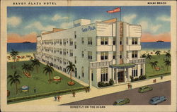 Savoy Plaza Hotel Miami Beach, FL Postcard Postcard Postcard