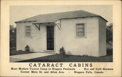 Cataract Cabins Postcard