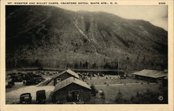 Mt. Webster and Willey Camps Crawford Notch, NH Postcard Postcard Postcard