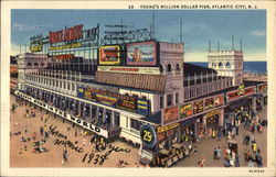 Young's Million Dollar Pier Postcard