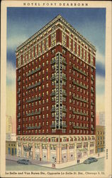 Hotel Fort Dearborn Postcard