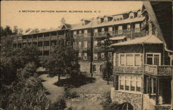 A Section of Mayview Manor Blowing Rock, NC Postcard Postcard Postcard