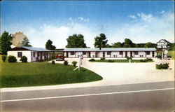 Ranch Motel & Restaurant Postcard