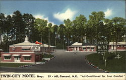 Twin-City Motel Postcard